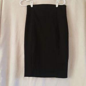 Black Express Pencil skirt
